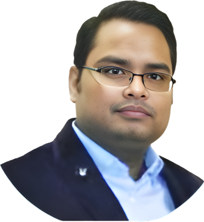 Doctor in clinical setting